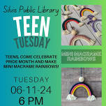 Teen Tuesday: Macrame Mini Rainbows