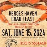 Heroes Haven Annual Crab Feast