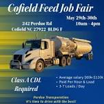 Cofield NC, Feed Delivery Driver Job Fair