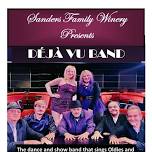 DEJA VUE BAND in concert at Sanders Family Winery Saturday, July 13, 2024