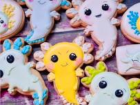 Axolotl Summer Cookies — Florida Academy of Baking