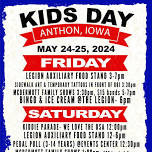 2024 Kid's Day Weekend- Anthon, Iowa