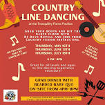 Country Line Dancing at the Tranquillity Farms Pavilion