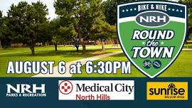 Round the Town Bike Ride & Hike-August 6