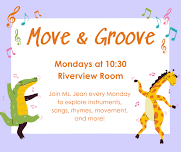 Move and Grove for kids at the Ellsworth Public Library