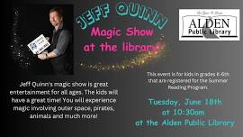 Jeff Quinn Magic Show at the Library!