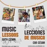 Kid's Music Lessons w/César Machete @ La P'Tite École