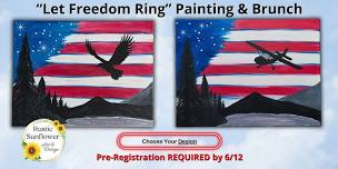 "Let Freedom Ring" Painting & Brunch at Jimmy Stewart Airport