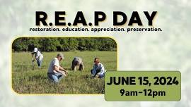 R.E.A.P Day at Four Lakes Forest Preserve