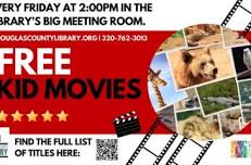 Free Kid Movies at the Douglas County Library