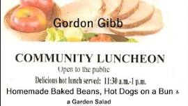 Gordon Gibb Community Lunch