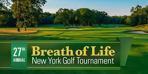 breath of life new york golf tournament banner