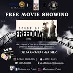 FREE SHOWING OF SOUND OF FREEDOM