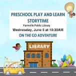 Preschool Playful Learning Storytime