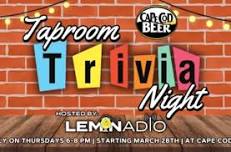 Taproom Trivia Night at Cape Cod Beer!