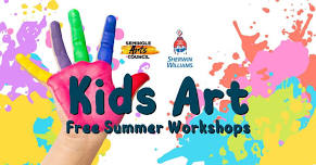 Free Kids Art Summer Workshops