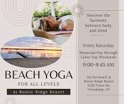 Morning Beach Yoga  — Visit Adams County, WI