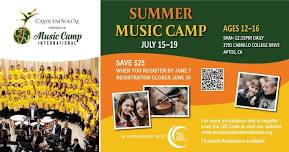 Summer Music Camp in Aptos