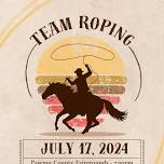 Team Roping - Pawnee County Fair