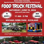 2nd Annual Food Truck Festival is June 15th