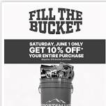 Fill the Bucket Event