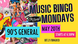 Music Bingo Mondays - 90
