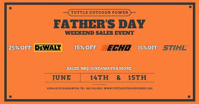 Father's Day Weekend Sales Event