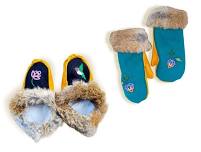 BEADED MITTENS OR MOCCASINS - 2 DAY