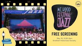 Screening of Historic Jazz Festival Footage - Third Thursday