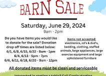 Annual Barn Sale