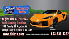 Collector Car Auction - North Country Auctions Dighton MA