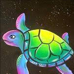 Glow Turtle (7+ small canvas)