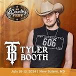 Tyler Booth @ Morton Country Fairgrounds