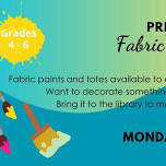 Pre-Teen Crafts - Fabric Painting