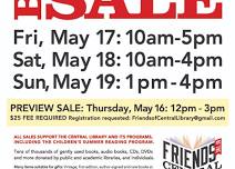 Friends of Central Library Big Book Sale