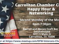 Carrollton Chamber Circle Happy Hour & Networking with the DFW Veterans Chamber