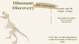 Dinosaur Discovery with T-Rexplorers