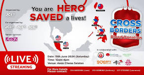 International Blood Donation with Taiwan  & Philippines