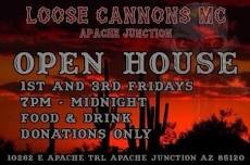 LOOSE CANNONS MC-APACHE JUNCTION **OPEN HOUSE**