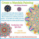 Create a Mandala Painting with Helena Domenic