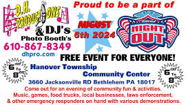 Hanover Township National Night Out With D.H. Productions DJ