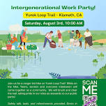 Intergenerational Trail Brushing Work Party