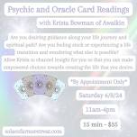 Psychic and Oracle Card Readings with Krista Bowman of Awaikin