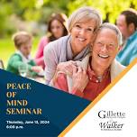 Free Peace of Mind Seminar