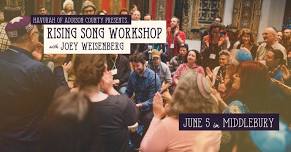Vermont Rising Song Workshop in Middlebury