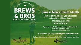 Brews & Bros Men's Health Event