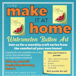 Make it at Home: Watermelon Button Art
