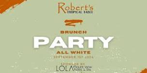 Party Brunch all white party