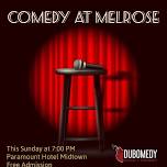Comedy at Melrose Returns