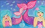 Underwater Art Camp--Ages 5+ 'Mom and Me Mermaids'